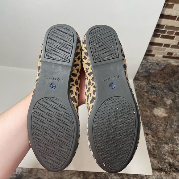 Rothy’s Cheetah Print Pointed Toe Flats - Picture 7 of 7
